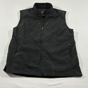 SCOTTeVEST RFID Travel Vest Jacket Mens Black TEC Pockets Travel Lightweight L